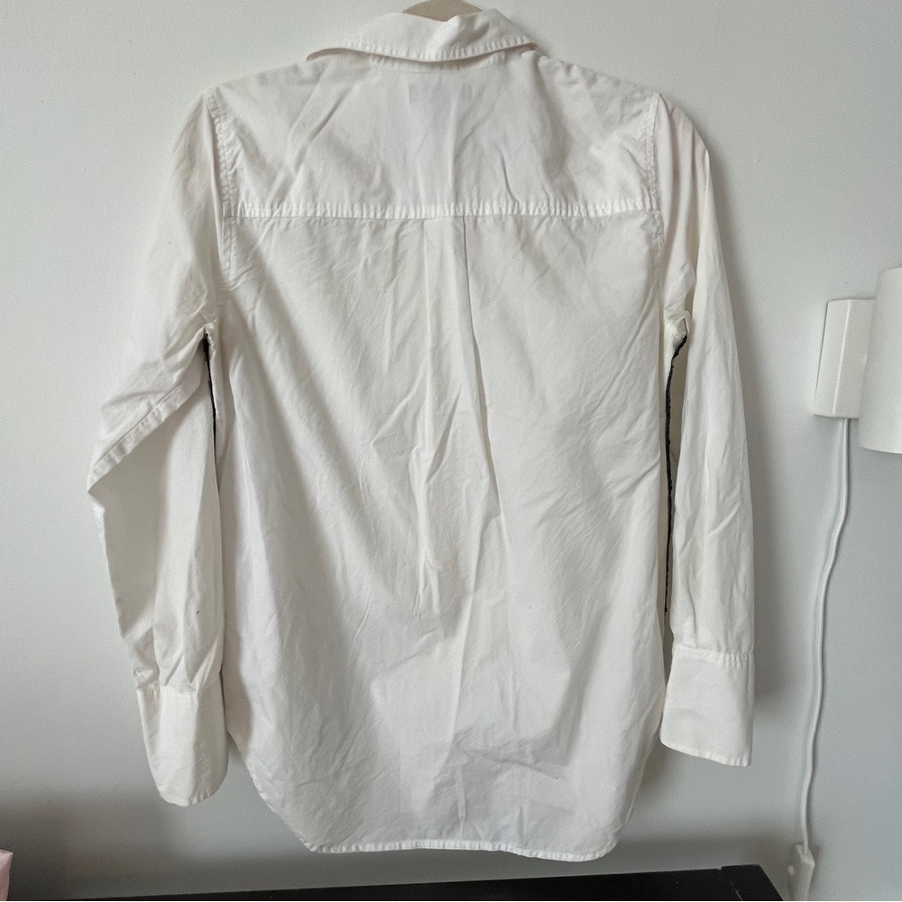 J. Crew Sequin Stripe Button Down - image 3